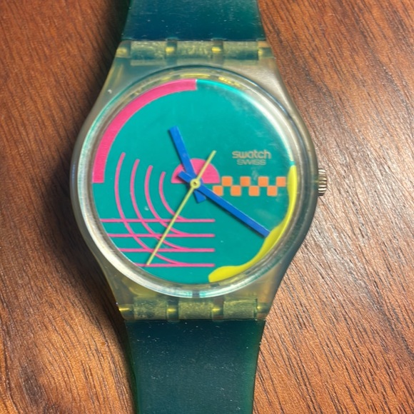 RARE! Vintage 1990 swatch watch - Picture 2 of 8